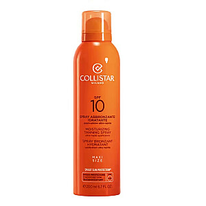 COLLISTAR Moisturizing Tanning Spray SPF10 увлажняющий спрей для загара 200мл