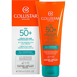 COLLISTAR Speciale Abbronzatura Perfetta Солнцезащитный крем с активной защитой SPF50+ антивозрастной солнцезащитный крем 100 мл