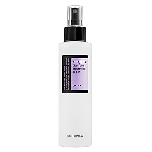 Тоник для лица COSRX AHA/BHA Clarifying Treatment Toner с натуральными кислотами AHA и BHA 150мл