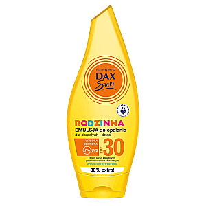 DAX Sun SPF30 семейная солнцезащитная эмульсия для взрослых и детей 250мл