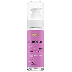 DELIA Bio-Botox stangrinamasis ir pakeliantis serumas nakčiai 30ml