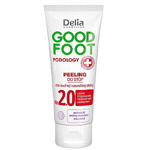 DELIA Good Foot Podology pėdų šveitiklis sausai ir šiurkščiai odai 2,0 60ml