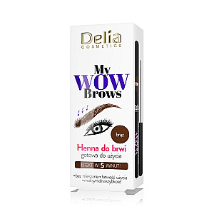 DELIA My Wow Brows Henna antakiams 4.0 Brown 6ml