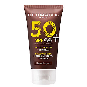 DERMACOL Sun vandeniui atsparus kremas nuo amžiaus dėmių OF50+ 50ml