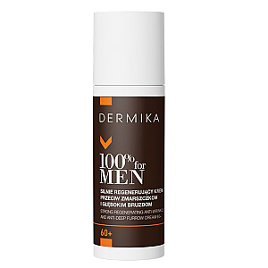 DERMIKA 100% For Men сильно регенерирующий крем для лица 60+ 50мл