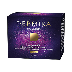 DERMIKA Insomnia Lifting Cream Elixir 50-60+ naktinis liftingo kremas 50ml