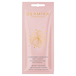 DERMIKA Luxury Placenta роскошная маска с разглаживающим эффектом 10мл