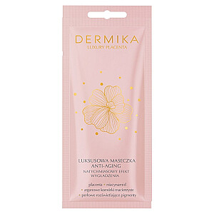 DERMIKA Luxury Placenta prabangi kaukė su lyginamuoju efektu 10ml