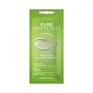 DERMIKA Beauty Masks Pure Perfection valomoji kaukė visų tipų odai 10ml