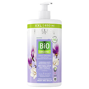 EVELINE Bio Organic stiprinantis ir regeneruojantis biobalzamas kūnui Orchid 650ml