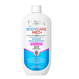 EVELINE Body Care Med+ labai regeneruojantis minkštinamasis balzamas sausai odai 350ml