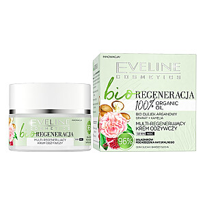EVELINE Cosmetics Bio regenerate мультирегенерирующий питательный крем для дня и ночи 50мл