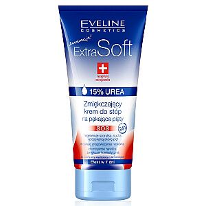 EVELINE Extra Soft SOS minkštinamasis pėdų kremas suskilinėjusiems kulnams 100ml