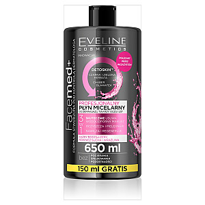 EVELINE Facemed+ профессиональная мицеллярная жидкость 3в1 для всех типов кожи 650мл
