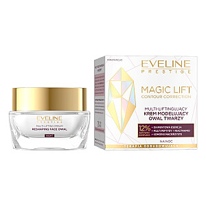 EVELINE Magic Lift Contour Correction крем ночной моделирующий овал лица 50мл