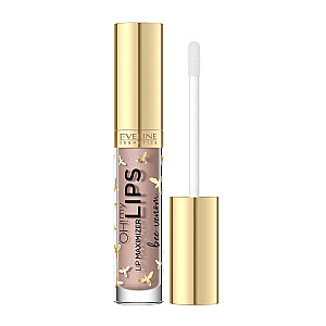 EVELINE Oh My Lips Lip Maximizer lūpų blizgesys su bičių nuodais hialurono rūgštimi 4,5 ml