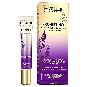 EVELINE Pro Retinol 100% Bakuchiol puikiai pakeliantis koncentratas akims ir vokams 20ml