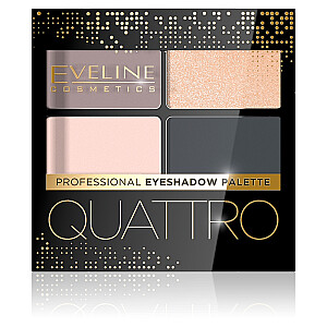 EVELINE Quattro Professional Eyeshadow Palette Палетка теней для век 02 7,2 г