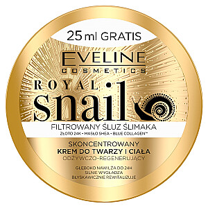 EVELINE Royal Snail концентрированный питательный и регенерирующий крем для лица и тела 200мл