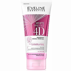 EVELINE White Prestige 4D balinantis veido prausimo gelis 200 ml