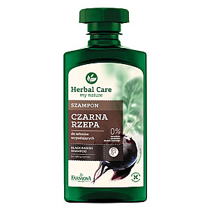 FARMONA Herbal Care šampūnas Charna Zepa nuo plaukų slinkimo 330ml