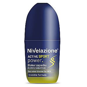 FARMONA Nivelazione Men kvapų blokatorius per daug prakaituojančiai odai ir sportuojantiems žmonėms Active Sport Power 50 ml