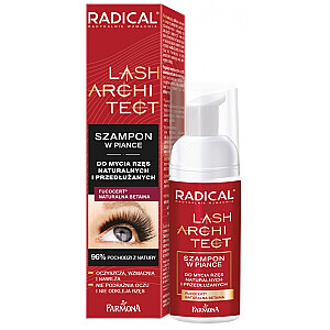 FARMONA Radical Lash Architect putų šampūnas natūralioms ir priaugintoms blakstienoms plauti 50 ml