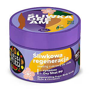 FARMONA Tutti Frutti Śliwka Dream сахарный скраб для тела Śliwkowa Regeneration 300г