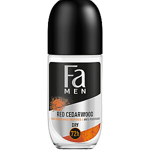 FA Men Roll-on dezodorantas-antiperspirantas vyrams Red Cedar 50ml