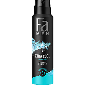 FA Men Xtra Cool Deodorant purškiamas dezodorantas vyrams 150ml