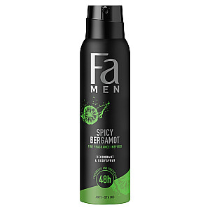 Purškiamas dezodorantas FA Men Spycy Bergamot 150ml