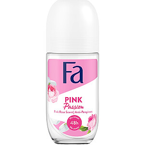 Antiperspirantas FA Pink Passion Roll-on antiperspirantas su gėlių kvapu 150 ml