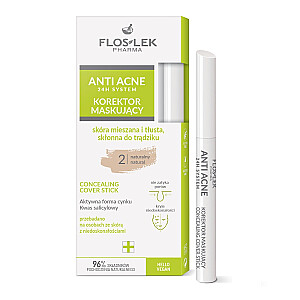 FLOSLEK Anti-Acne 24H System маскирующий консилер Natural 2 1,33г