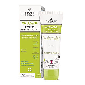 FLOSLEK Enzyme pilingas Anti-Acne 24H 50ml