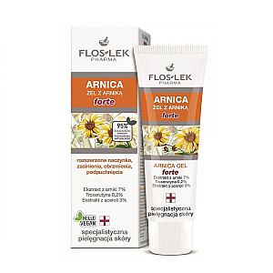 FLOSLEK Arnica Gel Forte гель от расширенных сосудов, синяков, отеков и отеков 50мл