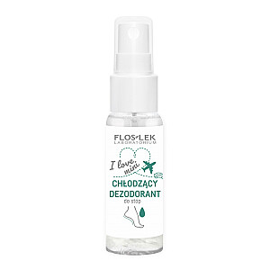 FLOSLEK I Love Mini vėsinantis pėdų dezodorantas 30ml