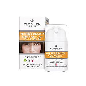 FLOSLEK Pharma White & Beauty Spot Lightening Cream balinamasis kremas nuo spalvos pasikeitimo 50 ml
