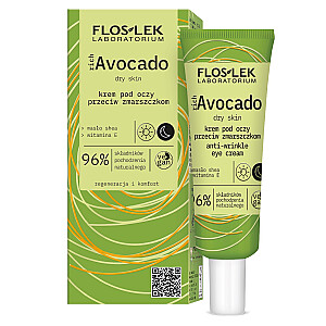 FLOSLEK Rich Avocado paakių kremas nuo raukšlių 30ml