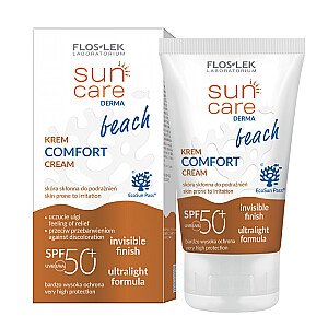 FLOSLEK Sun Care Derma Beach kremas comfort SPF50+ 50ml