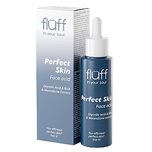 FLUFF In Your Soul Perfect Skin Face Acid разглаживающий пилинг для лица с гликолевой кислотой и BHA 40 мл