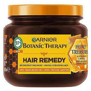 GARNIER Botanic Therapy восстанавливающая маска для поврежденных и ломких волос с медом акации 340мл