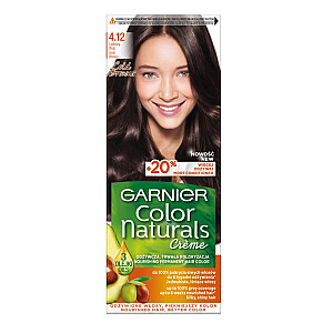 Plaukų dažai GARNIER Color Naturals Creme kreminė spalva 4.12 Ice Brown