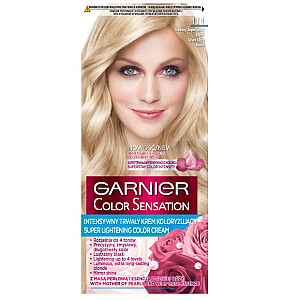 Plaukų dažai GARNIER Color Sensation 111 Silver Super Light Blonde