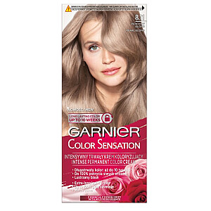 GARNIER Color Sensation intensyvūs ilgalaikiai kreminiai dažai 8.11 Pearl Blonde