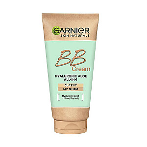 GARNIER Hyaluronic Aloe All-In-1 BB Cream drėkinamasis BB kremas visų tipų odai Snyady 50ml