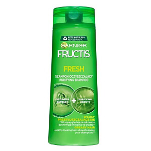 GARNIER New Fructis Fresh šampūnas greitai riebiems plaukams 400ml