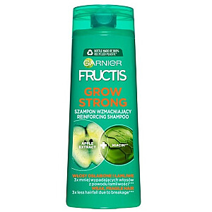 GARNIER New Fructis Grow Strong šampūnas silpniems plaukams 400ml