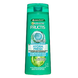 GARNIER New Fructis Hydra Fresh šampūnas riebiems plaukams 400ml