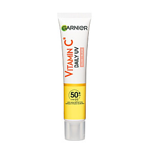GARNIER Skin Naturals Brightening Fluid su vitaminu C SPF50+ Sheer Glow 40 ml