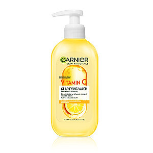 GARNIER Skin Naturals Витамин С Очищающий гель с витамином С для тусклой и уставшей кожи 200мл